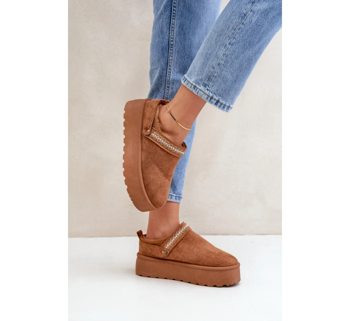 Sněhule S Dekorativním Vyšíváním Camel Selithria