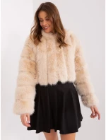 Kurtka AT KR model 19309700 beżowy - FPrice Kurtka AT KR model 19309700 beżowy - FPrice