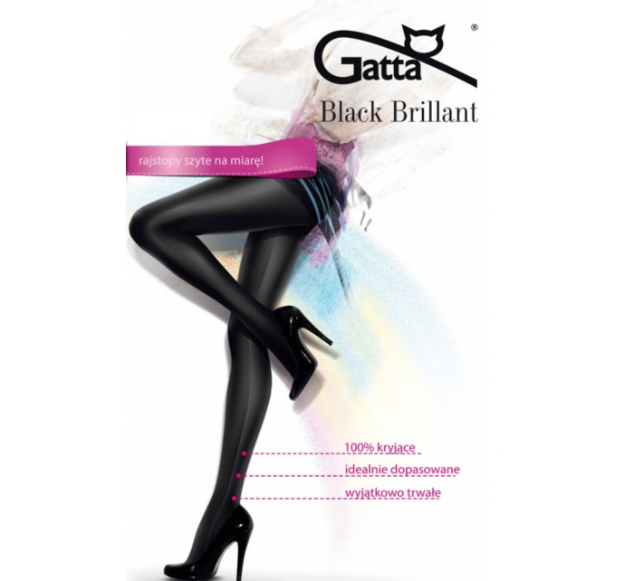 Dámské punčochové kalhoty Brillant černé - Gatta