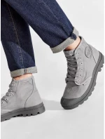 Pánské kotníkové boty Pampa Hi M model 21133311 Šedá - Palladium