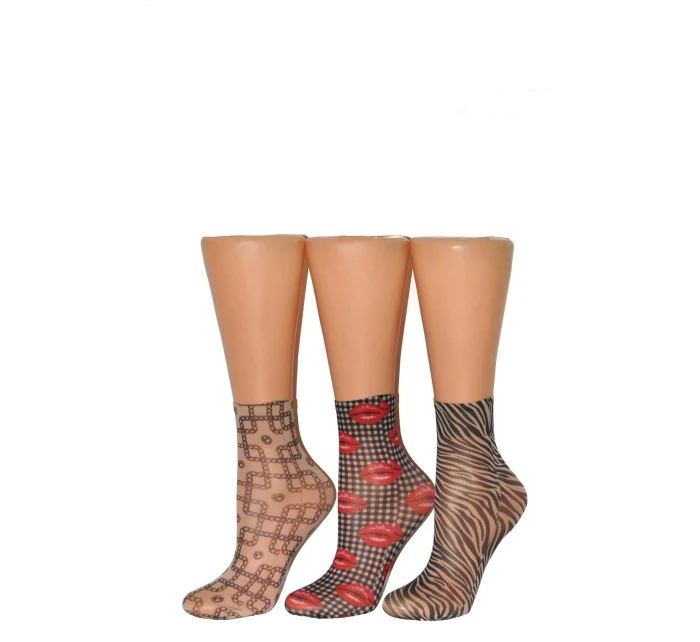 Dámské vzorované ponožky model 7465057 20 den - Magnetis