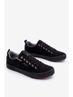 Pánské nízké Materiál tenisky Big Star KK174002 Černá