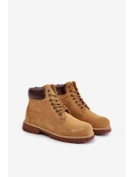 Zimní Semišové Boty Pro Muže Big Star OO174136 HI-POLY SYSTEM Camel Zimní Semišové Boty Pro Muže Big Star OO174136 HI-POLY SYSTEM Camel