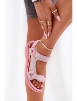 Dámské Sandály Na Růžové model 21693267 - Lee Cooper Dámské Sandály Na Růžové model 21693267 - Lee Cooper