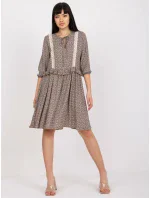 Šaty CHA SK 1710 1.52 hnědá