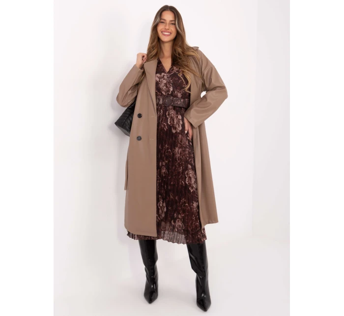 Šaty IT SK 11389 2.12P hnědé Šaty IT SK 11389 2.12P hnědé