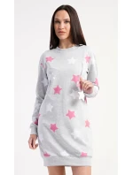 Dámské domácí šaty s dlouhým rukávem model 21417125 - Vienetta