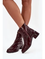 Boty na podpatku  model 222956 Step in style