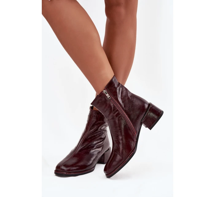 Boty na podpatku  model 222956 Step in style