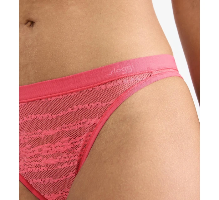 sloggi FREE Evolve String Lace - RED - SLOGGI RED - SLOGGI
