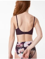 Julimex Simple T-Shirt Bra Dark Plum S-XL