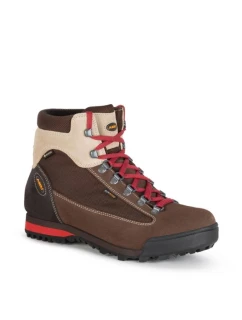 Aku Slope Gore-tex pánská kožená kotníková trekingová sportovní obuv hnědá