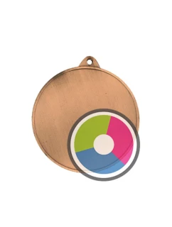 Luxorská medaile s tryskovým potiskem