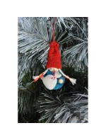 DEKORATIVNÍ PANENKA S TAŠKOU MODRÁ DÍVKA 7,5 CM DEKORATIVNÍ PANENKA S TAŠKOU MODRÁ DÍVKA 7,5 CM