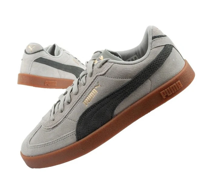 Pánské sportovní boty Puma Club II Era tenisky kožené šedé Pánské sportovní boty Puma Club II Era tenisky kožené šedé