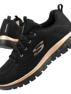 Skechers Get Connected W 12615-BKRG dámské sportovní boty