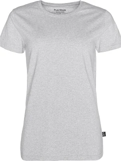 Dámské tričko z těžké bavlny 74. grey melange model 22413670 - Pure Waste