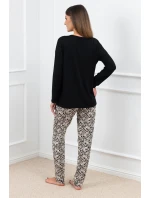 Italská móda Birma long length sp. barva:černá/potisk Italská móda Birma long length sp. barva:černá/potisk