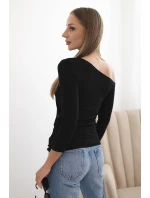 Halenka tmavě pudrově růžová model 21753201 - K-Fashion Halenka tmavě pudrově růžová model 21753201 - K-Fashion