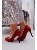 Dámské Lodičky Na Jehlovém Podpatku Lu Boo s Červené model 21524388 - Boto