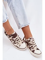 Dámské nízké tenisky Big Star model 22100966 s výšivkou - Big Star Shoes