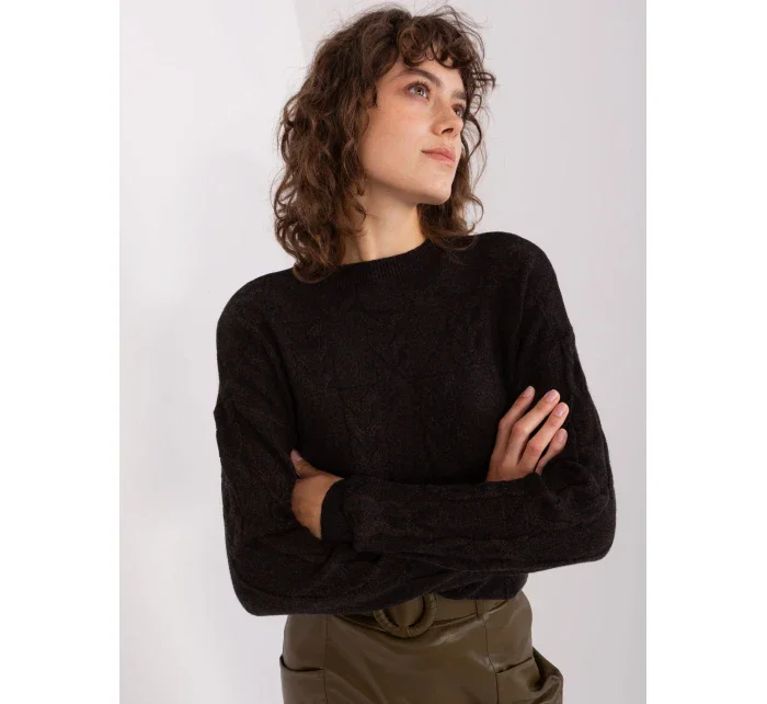 Sweter AT SW model 19014653 czarny - FPrice