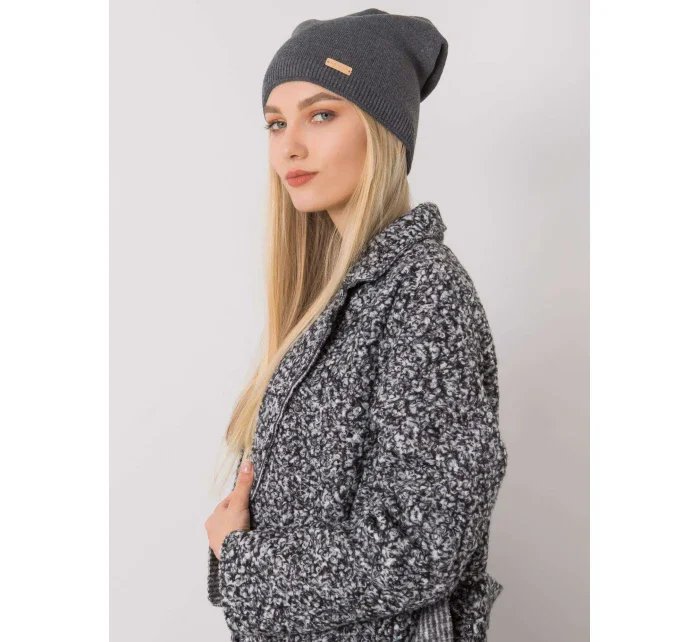 Dámská čepice JK CZ 30 cap.40P tmavě šedá