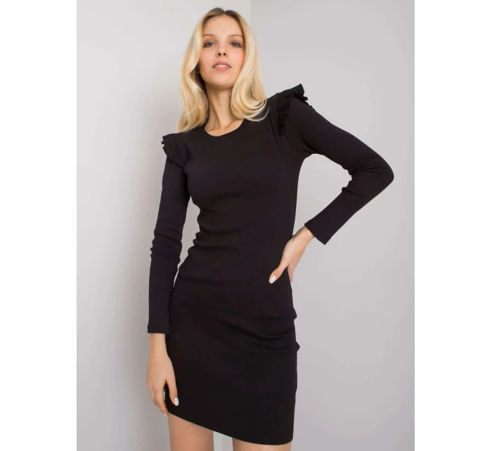 Šaty LA SK E37.29P černá Šaty LA SK E37.29P černá