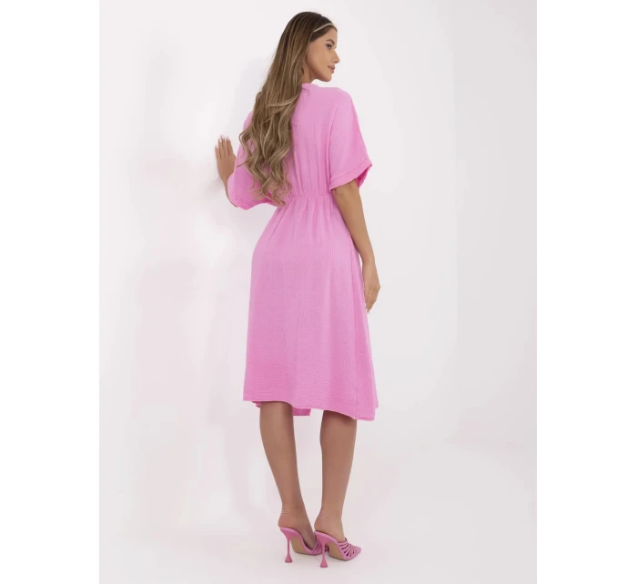 Šaty MI SK 121008.84 růžové Šaty MI SK 121008.84 růžové