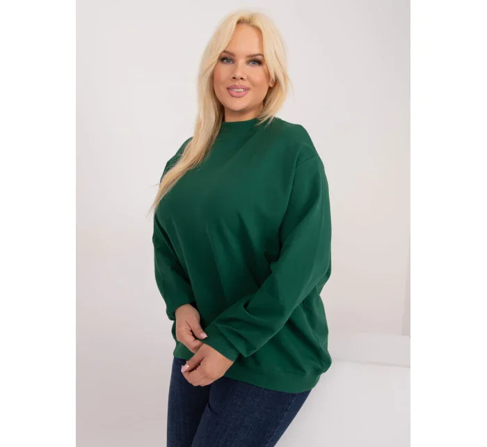 Mikina RV BL 6299.11 tmavě zelená