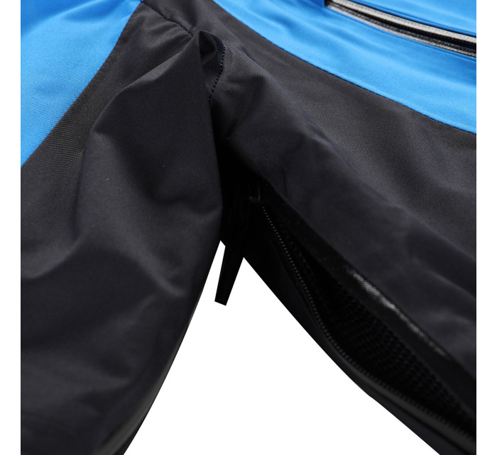 Pánská lyžařská bunda s membránou ptx ALPINE PRO GAES electric blue lemonade
