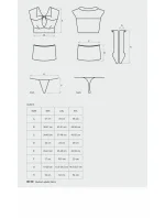 Sexy kostým model 21111236 - Obsessive Sexy kostým model 21111236 - Obsessive