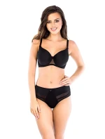 Dámská podprsenka LAURA model 21264596 Černá - MEDIOLANO