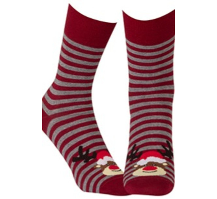Vzorované sváteční ponožky