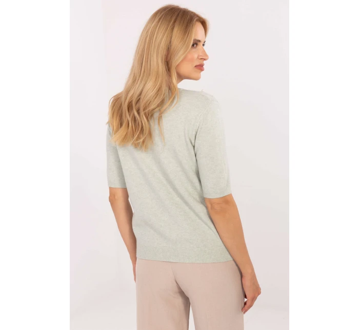 Svetr s krátkým rukávem  model 216753 Factory Price