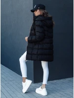 Dámská zimní bunda s kapucí černá Dstreet model 21978734 - FashionStreet Dámská zimní bunda s kapucí černá Dstreet model 21978734 - FashionStreet
