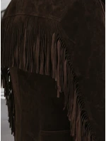 Dámská semišová bunda s třásněmi FashionStreet TY5573