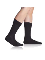 Bambusové klasické pánské ponožky BAMBUS COMFORT SOCKS - BELLINDA - šedá