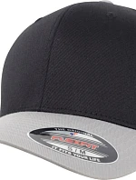 Flexfit 6277T/6277TT 6 Panelová kšiltovka Flexfit Wooly Combed 55.277T black/silver
