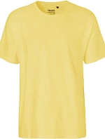 Neutral O 60001 Pánské tričko z těžké bio bavlny 77.6001 dusty yellow
