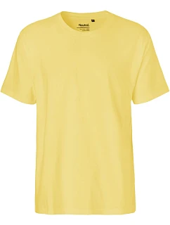Neutral O 60001 Pánské tričko z těžké bio bavlny 77.6001 dusty yellow