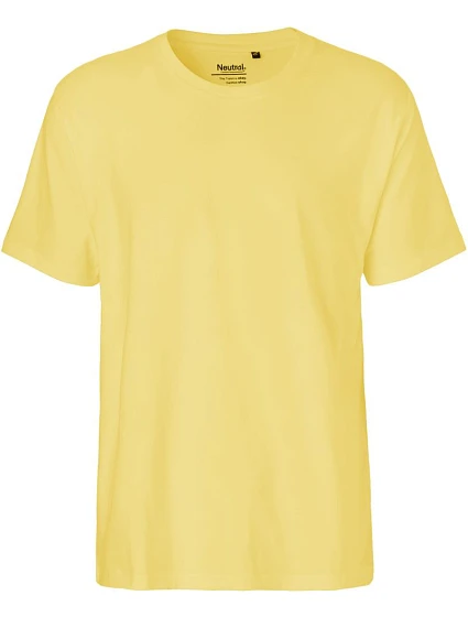Neutral O 60001 Pánské tričko z těžké bio bavlny 77.6001 dusty yellow Neutral O 60001 Pánské tričko z těžké bio bavlny 77.6001 dusty yellow
