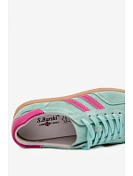 Dámské kožené semišové tenisky model 22101263 - S.Barski