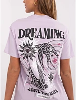 T shirt model 22046202 jasny fioletowy - FPrice