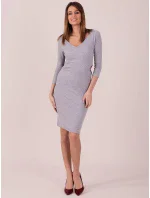Šaty CZ SK 1411.13 světle šedá