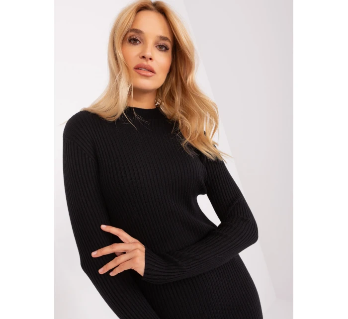 Sukienka PM SK model 18955486 czarny - FPrice Sukienka PM SK model 18955486 czarny - FPrice