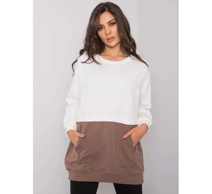 Halenka RV BL 7197.89P bílo-hnědá