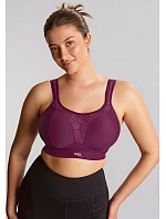 Sportovní podprsenka Panache 7341 34 D Bordó