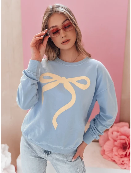 Dámská oversize mikina SOFTTIE modrá FashionStreet BY1377 Dámská oversize mikina SOFTTIE modrá FashionStreet BY1377