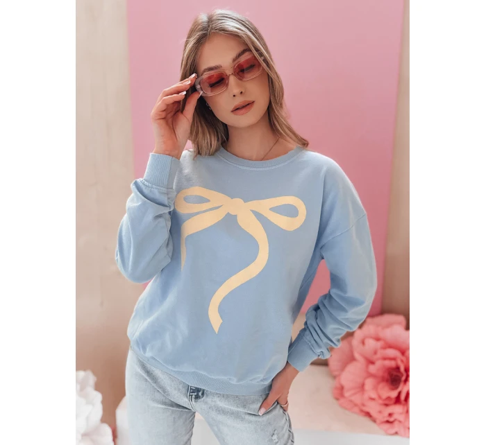 Dámská oversize mikina SOFTTIE modrá FashionStreet BY1377 Dámská oversize mikina SOFTTIE modrá FashionStreet BY1377